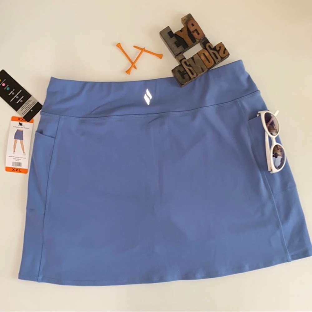 🆕🚶‍♀️SKECHERS ‘GOWALK’ GOFLEX High Waist Skirt with GOFLEX Technology - Picture 3 of 12